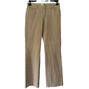 Gap tan stretch boot cut pants 6‎